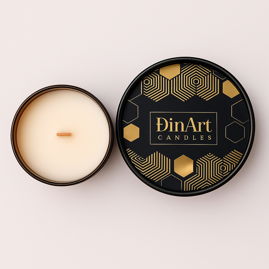 Coconut Apricot Candle - Leafy Tomato Serenade