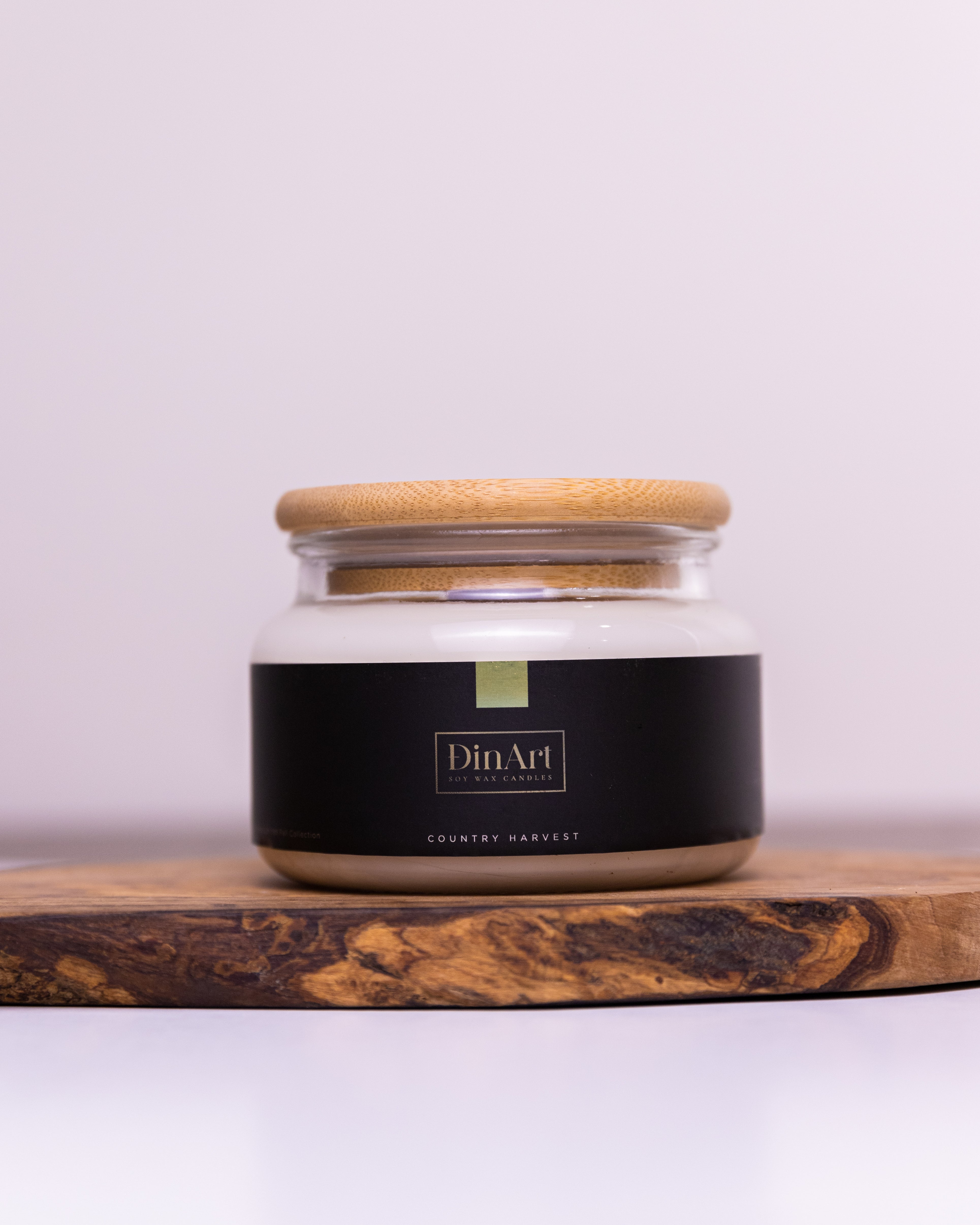 Country Harvest Soy Wax Candle front view