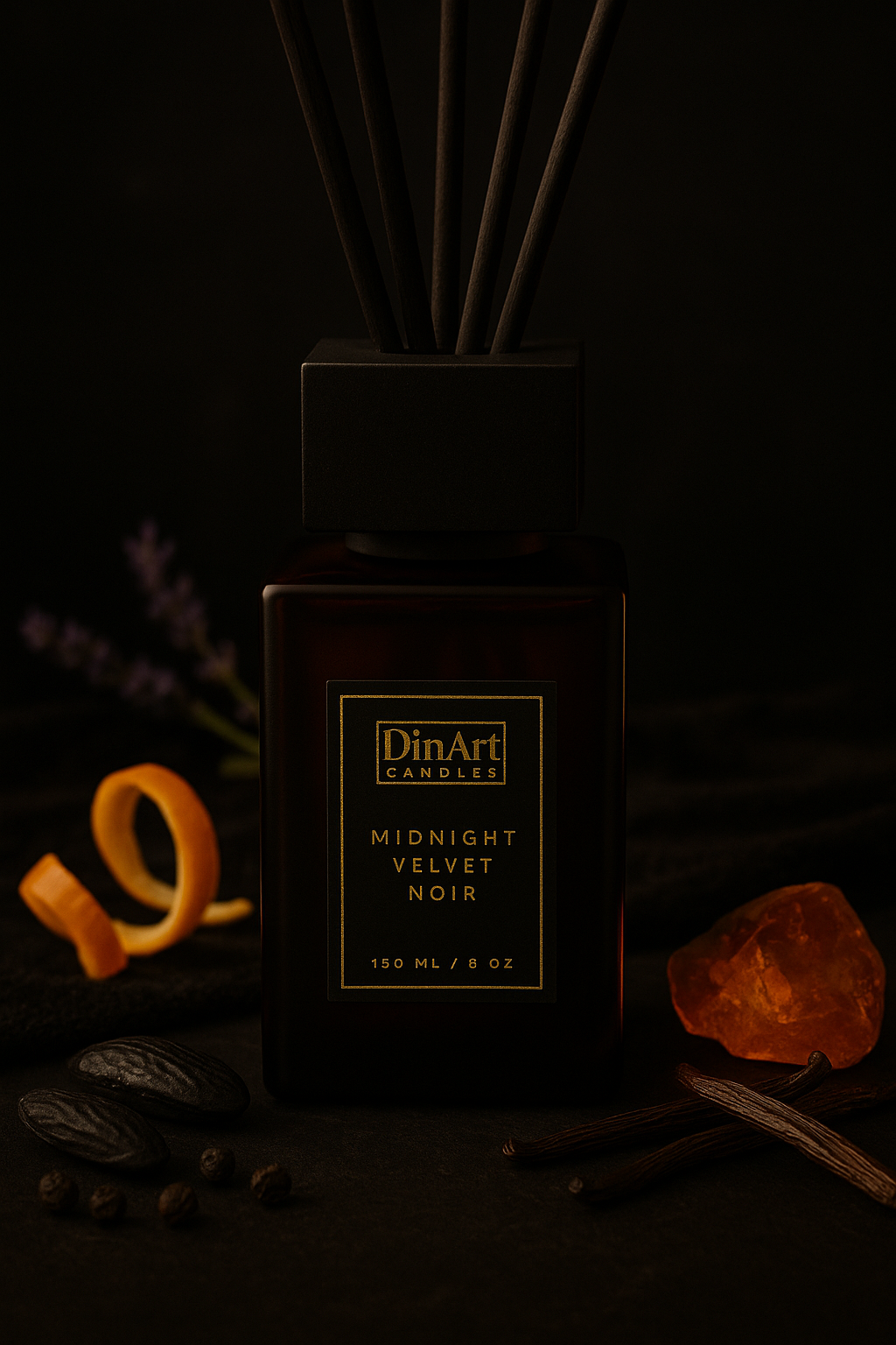 Reed Diffuser - Midnight Velvet Noir
