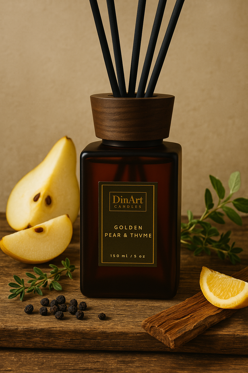 Reed Diffuser - Golden Pear & Thyme