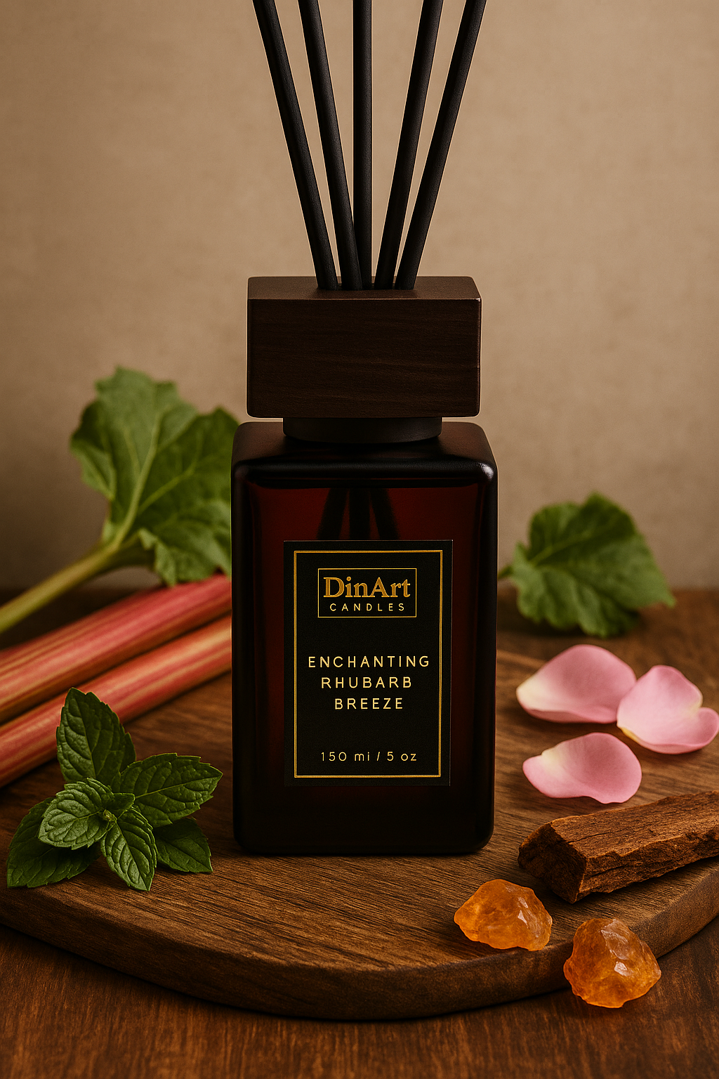 Reed Diffuser - Enchanting Rhubarb Breeze
