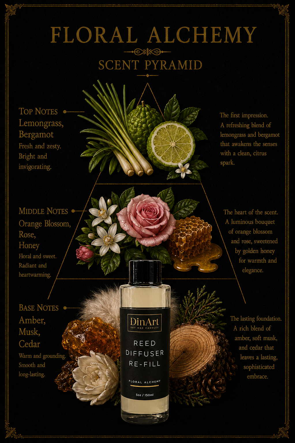 Diffuser Re-fill - Floral Alchemy