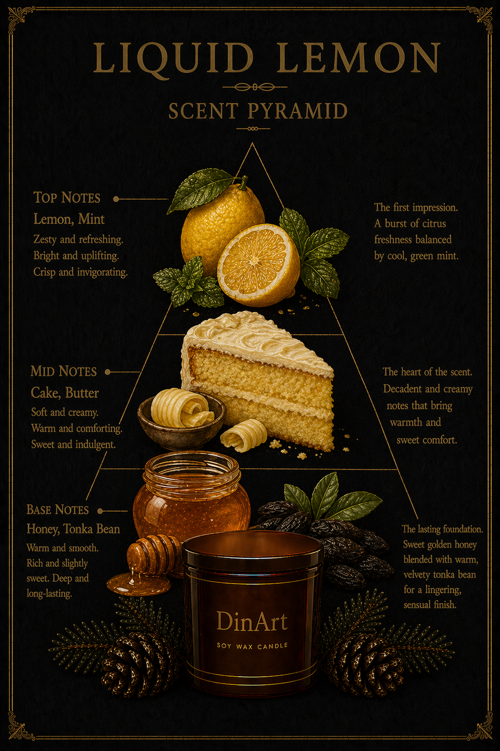 Coconut Apricot Candle - Liquid Lemon